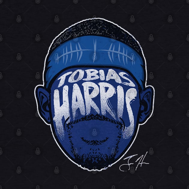 Tobias Harris Philadelphia Player Silhouette by danlintonpro